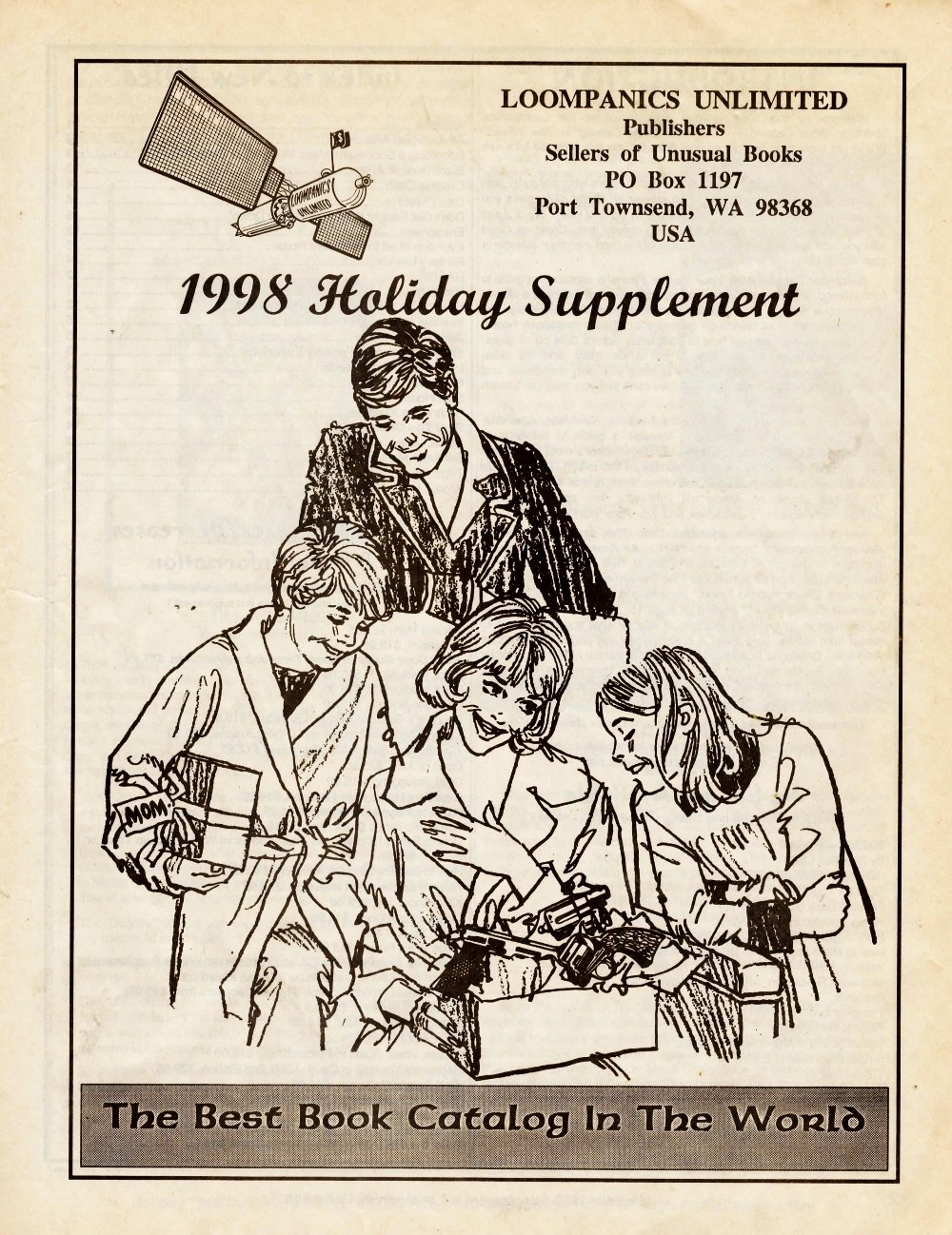 Loompanics 1998 Holiday Supplement Mike Hoy Books