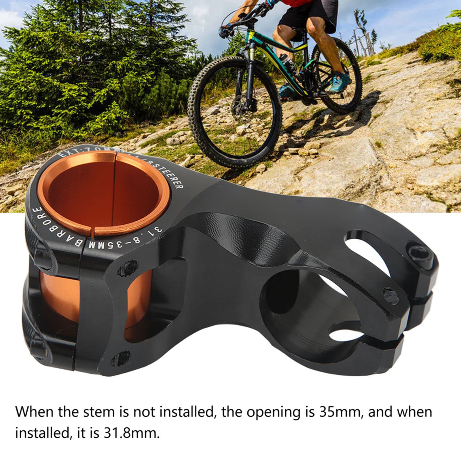Fahrrad Vorbau, 70mm, 17 Grad, Lenkervorbau f¨¹r 35mm und 31.8mm Lenker, f¨¹r Rennrad und Mountainbike