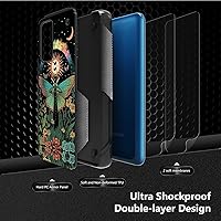 Vista 2 de Funda para Samsung Galaxy A23 Galaxy A13 4G/5G, Galaxy A04, Galaxy A04S, Galaxy A32 5G, con 2 protectores de pantalla, funda protectora híbrida