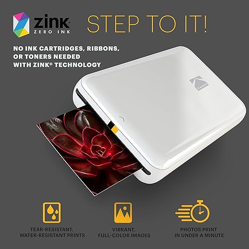 Miniatura 4 de Zink Kodak Step Printer  Impresora inalámbrica de fotos de teléfono celular