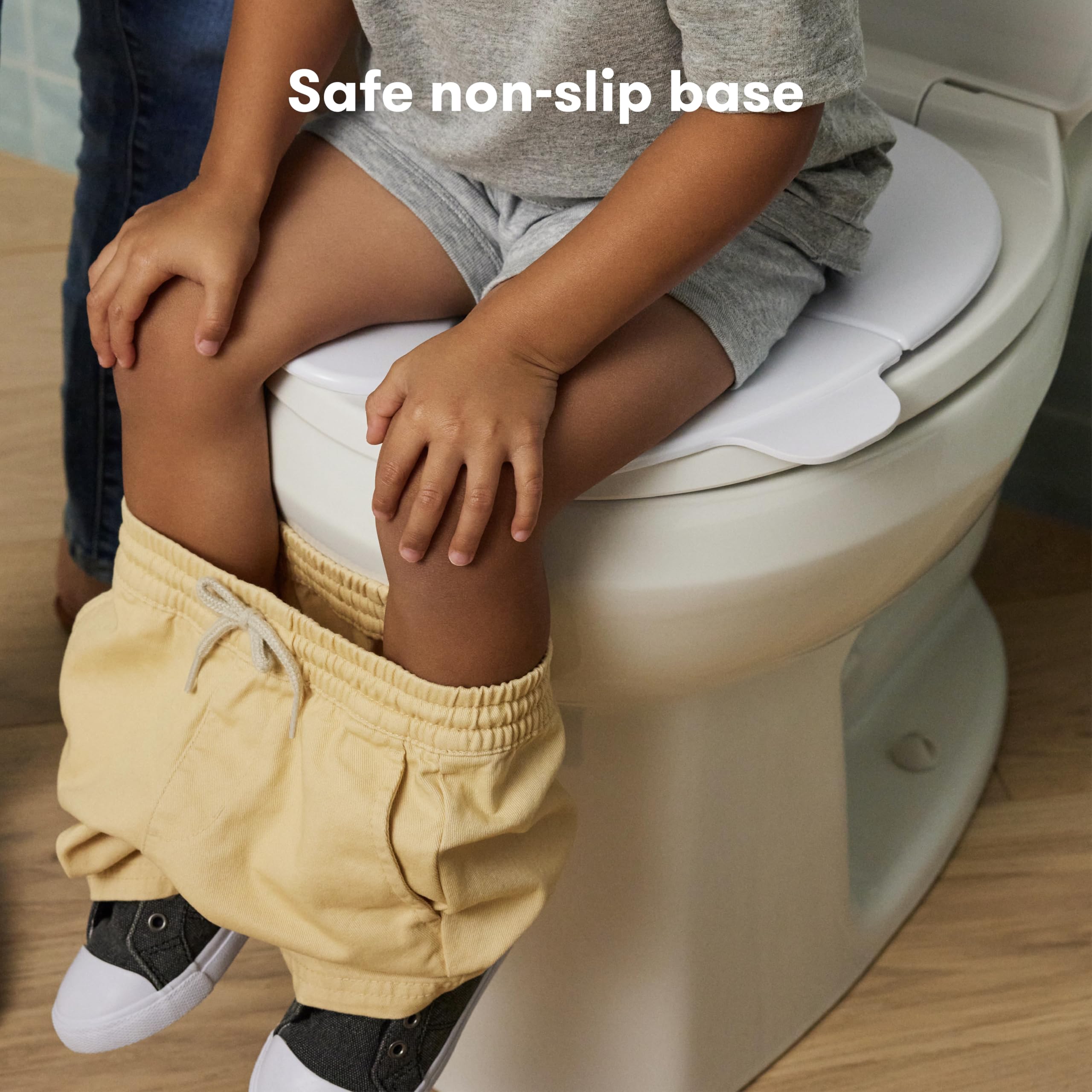 Frida Baby Fold-and-Go Potty Seat, White - Image 4
