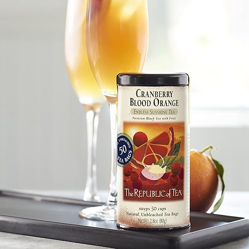 Miniatura 89 de The Republic of Tea HiCAF - Té negro con caramelo, 50 bolsas de té, té negro de alta calidad con alto contenido de cafeína