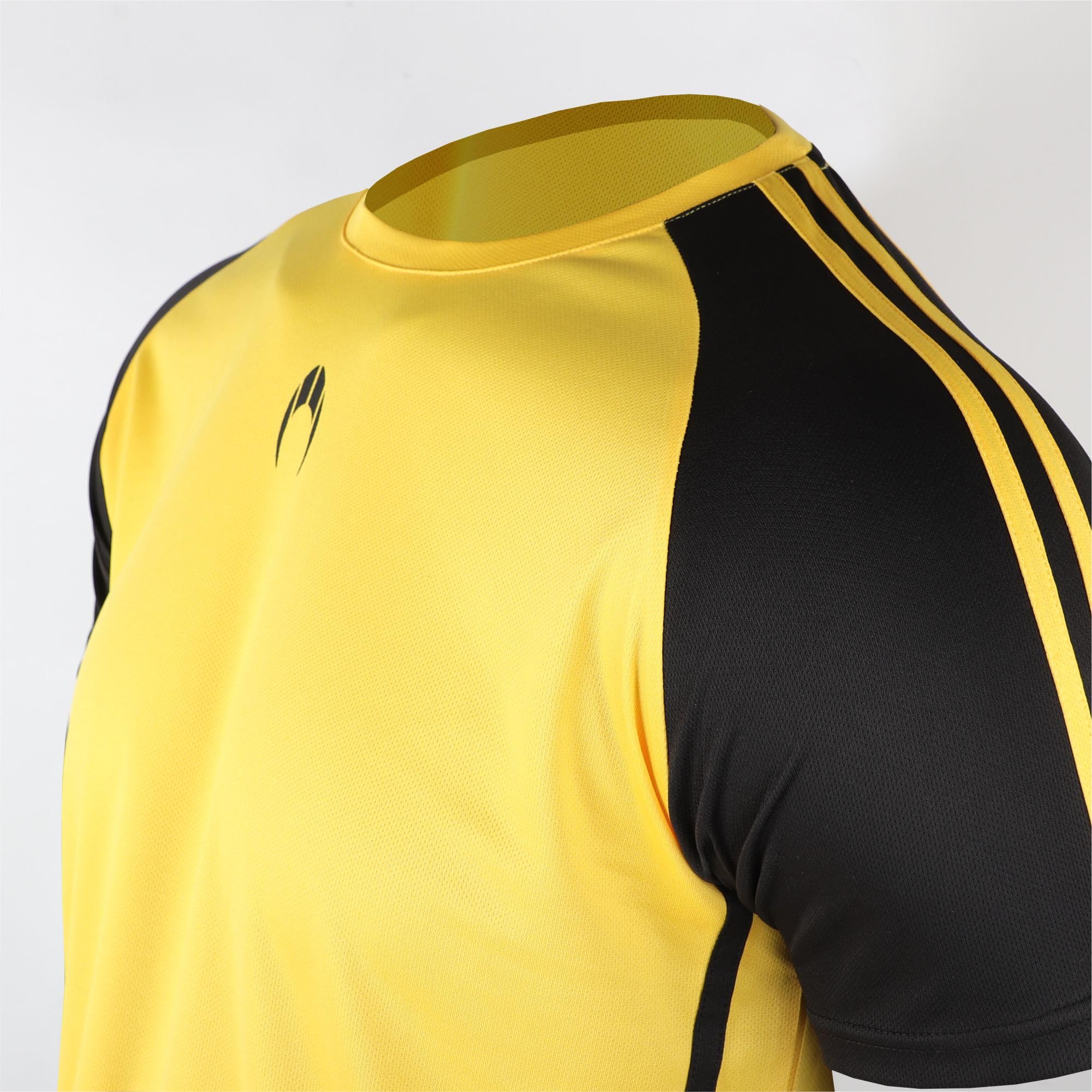 HO Soccer Koszulka piłkarska Uniseks - dzieci Camiseta Futbol Akademia Yellow/Black