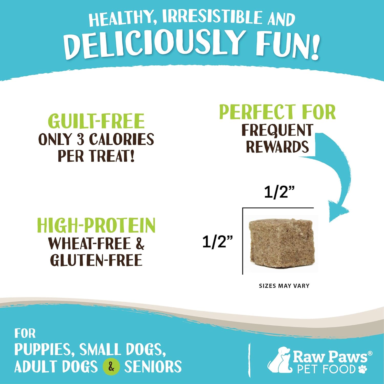 Raw Paws Pet Premium Freeze Dried Beef Liver Treats for Dogs & Cats, All-Natural and Healthy Snack, 16 oz.