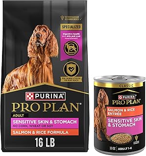 Purina Pro Plan Sensitive Skin and Stomach Salmon and Rice Formula Adult Dry Dog