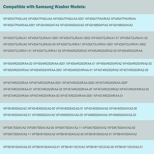 Miniatura 3 de DC62-00214M Válvula de agua para lavadora compatible con Samsung reemplaza DC62-00214M 2979589 AP5623062 PS4208704 EAP4208704