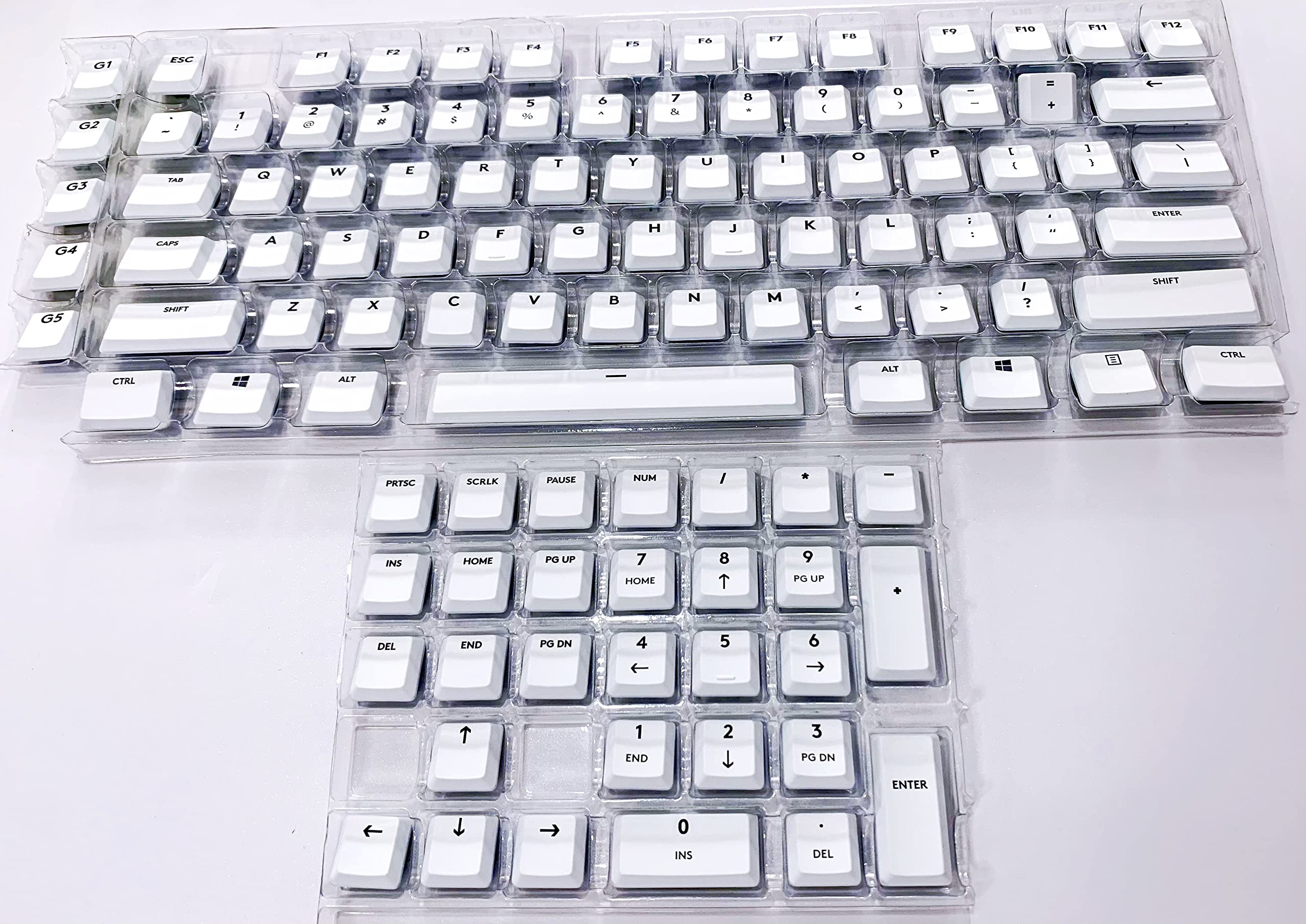 Lot De 109 Touches De Rechange Pour Clavier Logitech G915/G913/G815/G813 TKL - Compatible RGB - 7
