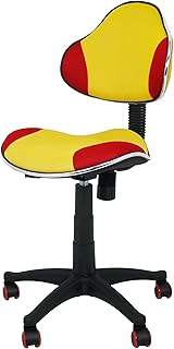 la Silla Española Serie Mundial Silla de Estudio Juvenil con Respaldo Y Asiento De, Microfibra, 43x43x95 cm