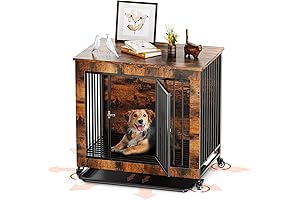 Courpal 30in End Table Dog Crate Furniture