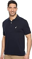 Vista 2 de Nautica Polo de manga corta sólido entrelazado para hombre