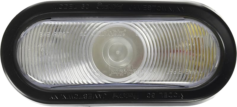 Luz de ré Truck-Lite 60004C Super 60 Series com lente transparente para caminhões