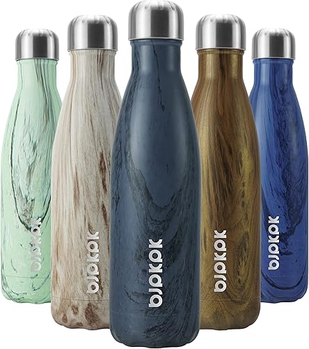 Miniatura 36 de BJPKPK Botella de agua aislada de 12 onzas pequeñas de acero inoxidable, reutilizable, de metal, térmica, mantiene el frío y el calor, color morado