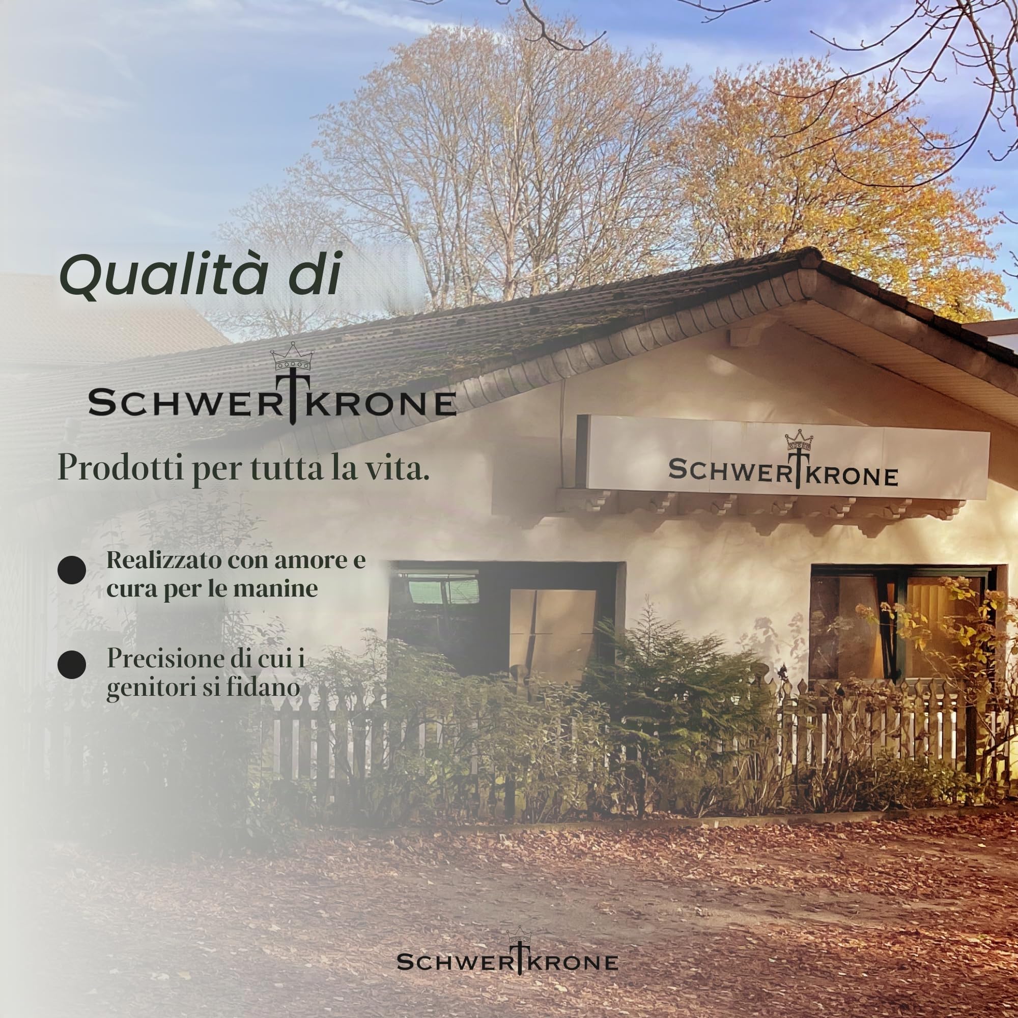 SCHWERTKRONE Forbici Terapeutiche 17 cm - Impugnatura Doppia per Bambini - Acciaio Inox con Molla di Ritorno - Per il Bricolage e l'Apprendimento