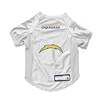 Littlearth NFL Los Angeles Chargers Stretch Pet Jersey,X-Small
