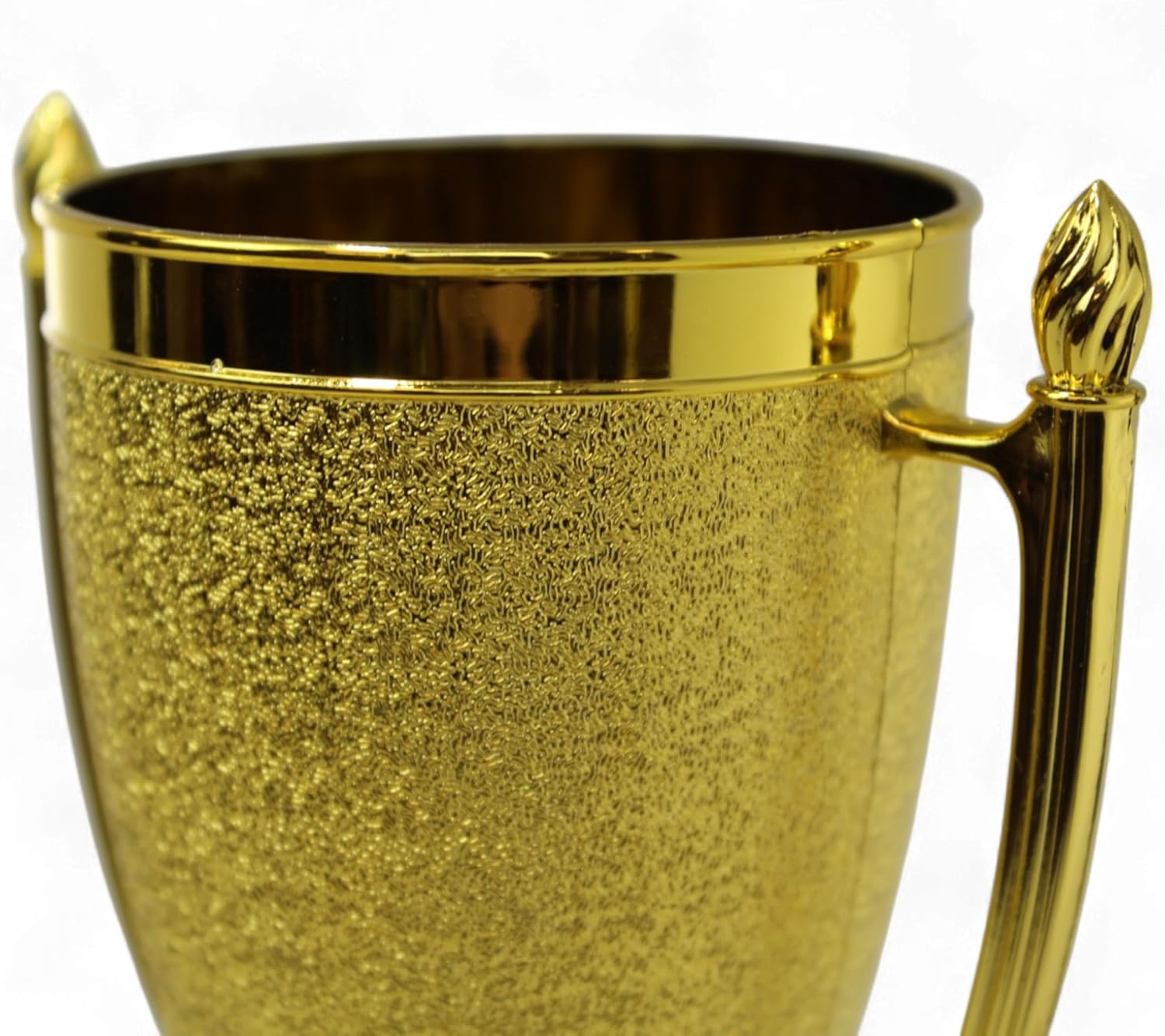 Victory Gold Cup Trophy with Custom Engraving – Personalized Award for Sports, Achievement & Recognition – Deluxe Black Base – Trophy Outlet