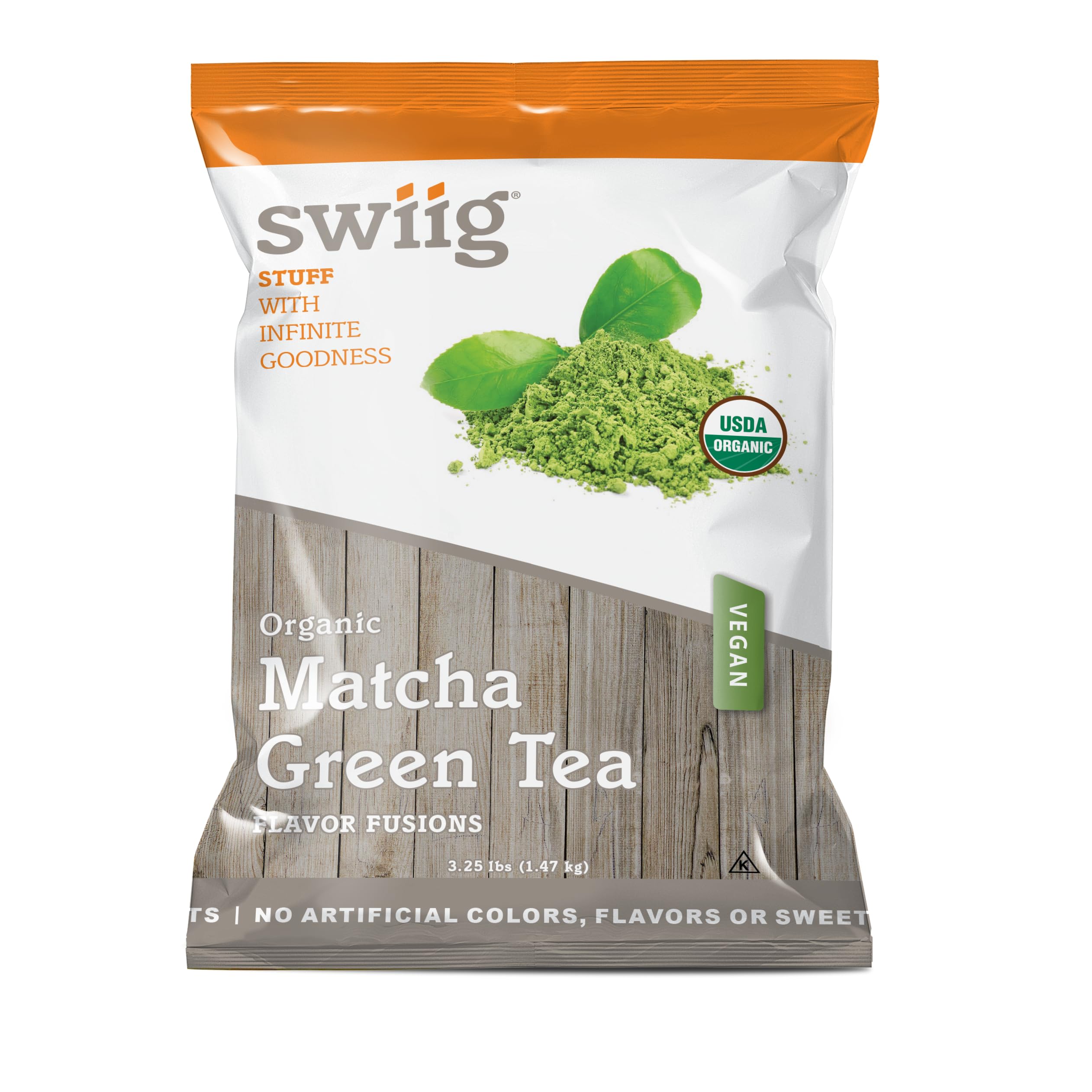 swiigFlavor Fusion Organic Matcha Green Tea Latte
