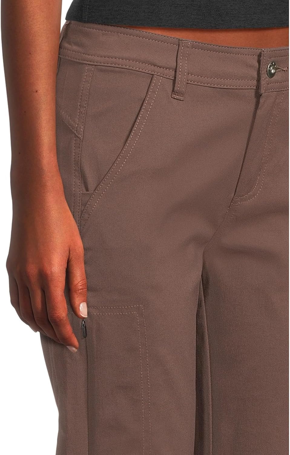 prAna Womens Stretch Zion Mid Rise Pants