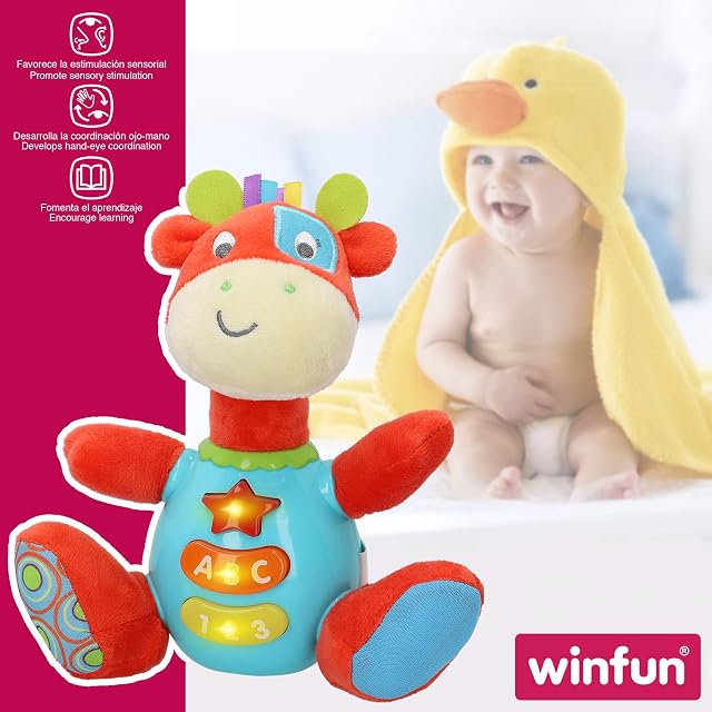 Foto 5 de 7 de Peluche luces y sonidos, Peluche musical, Primera infancia, Juguetes interactivos musicales
