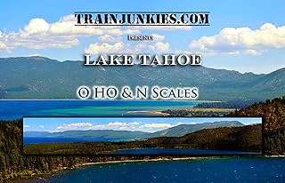 Lake Tahoe Model Railroad Backdrop (O Scale)