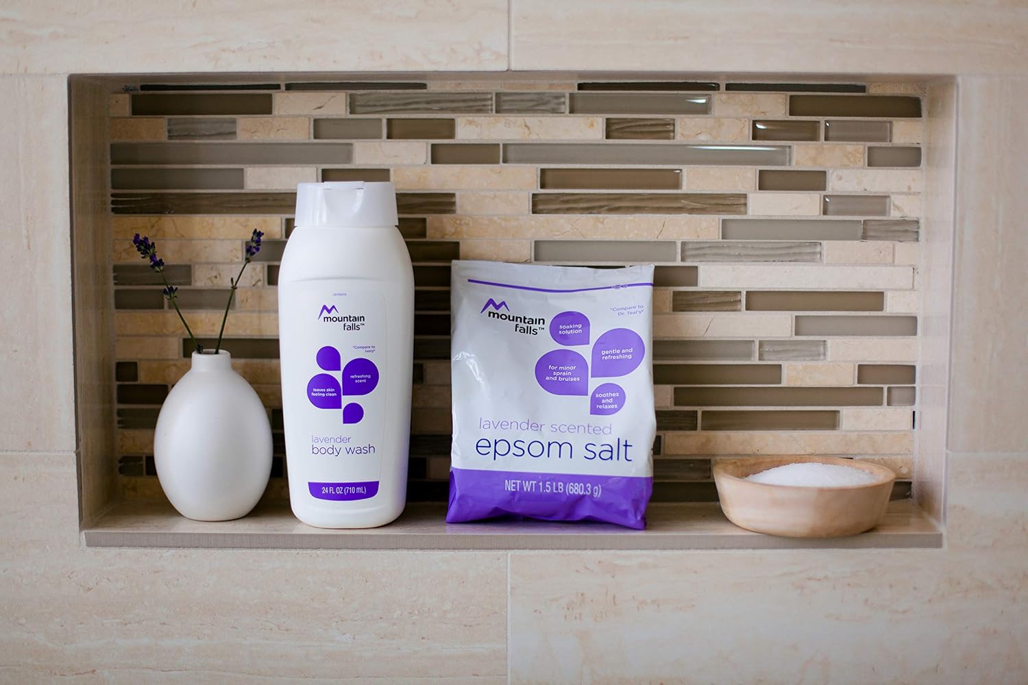Mountain Falls Epsom Salt, Lavender Scented, 3 Pound
