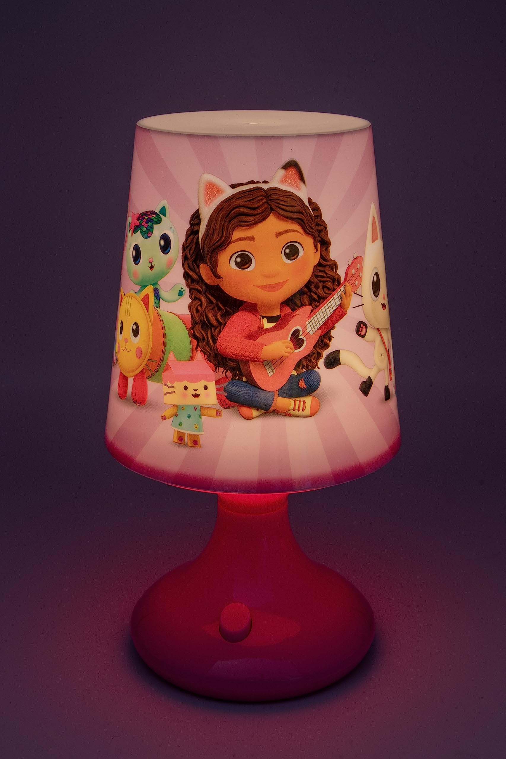 Joytoy Gabby's Dollhouse - Mini paralume a LED, 7 x 18 cm, in confezione regalo