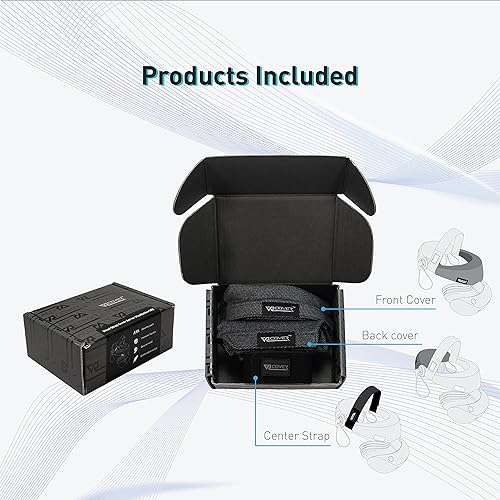 Miniatura 6 de VR Cover Juego de fundas para correa de cabeza para PlayStation VR2 (un juego)