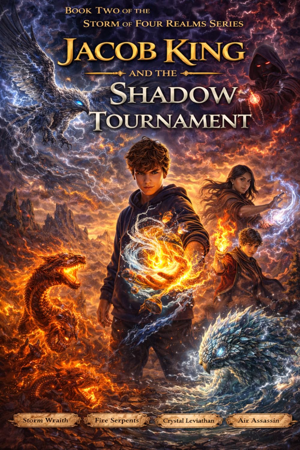 Jacob King and the Shadow Tournament: Book Two of the Storm of Four Realms Series
