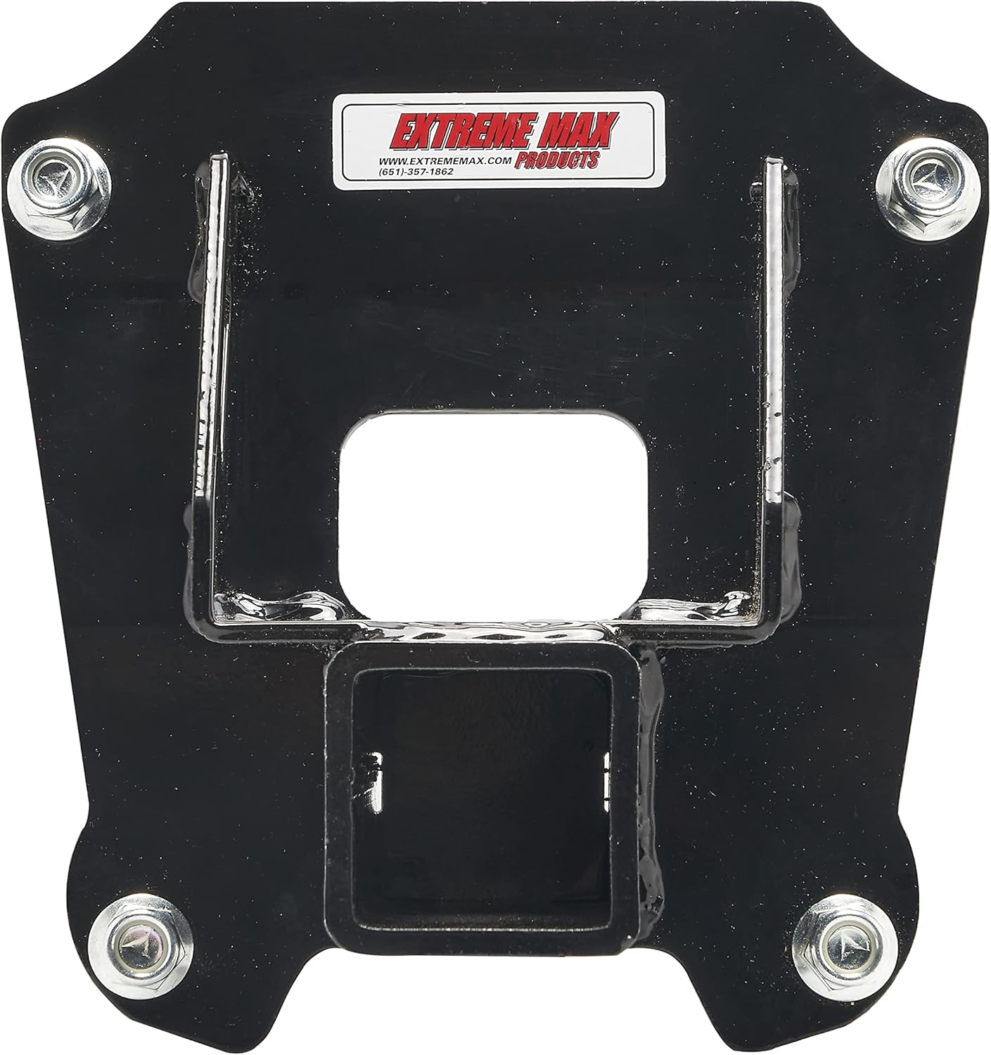 Extreme Max 5600.3309 2" Rear Receiver for Honda Talon,Black
