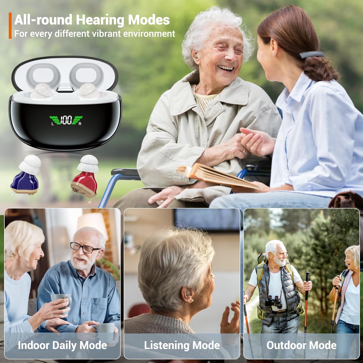 Rechargeable Hearing Aids for Seniors