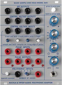 Tiptop Audio Buchla 264t Quad Sample and Hold Polyphonic Adaptor Eurorack Module