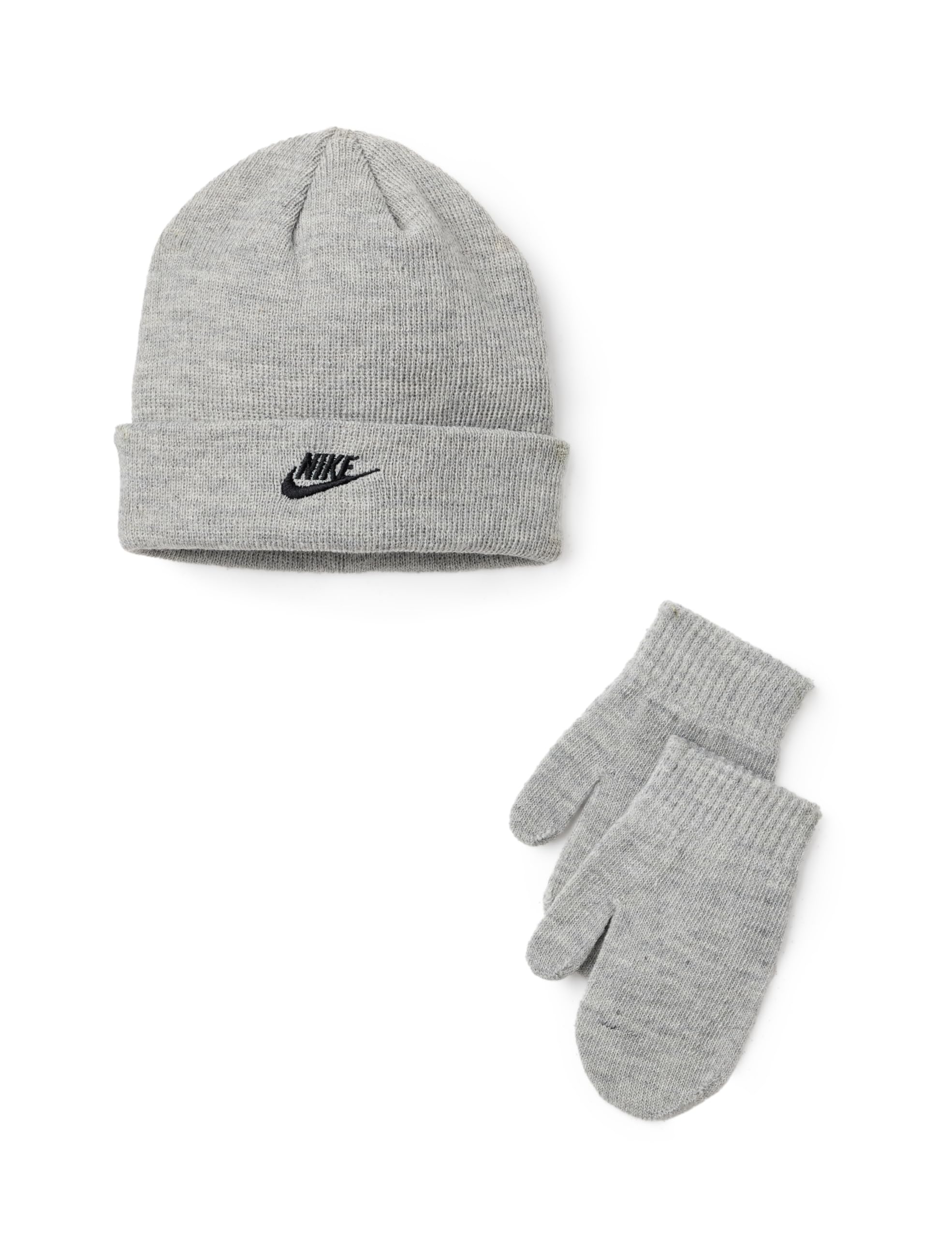Nike Kids' Club Beanie and Glove/Mitten Set