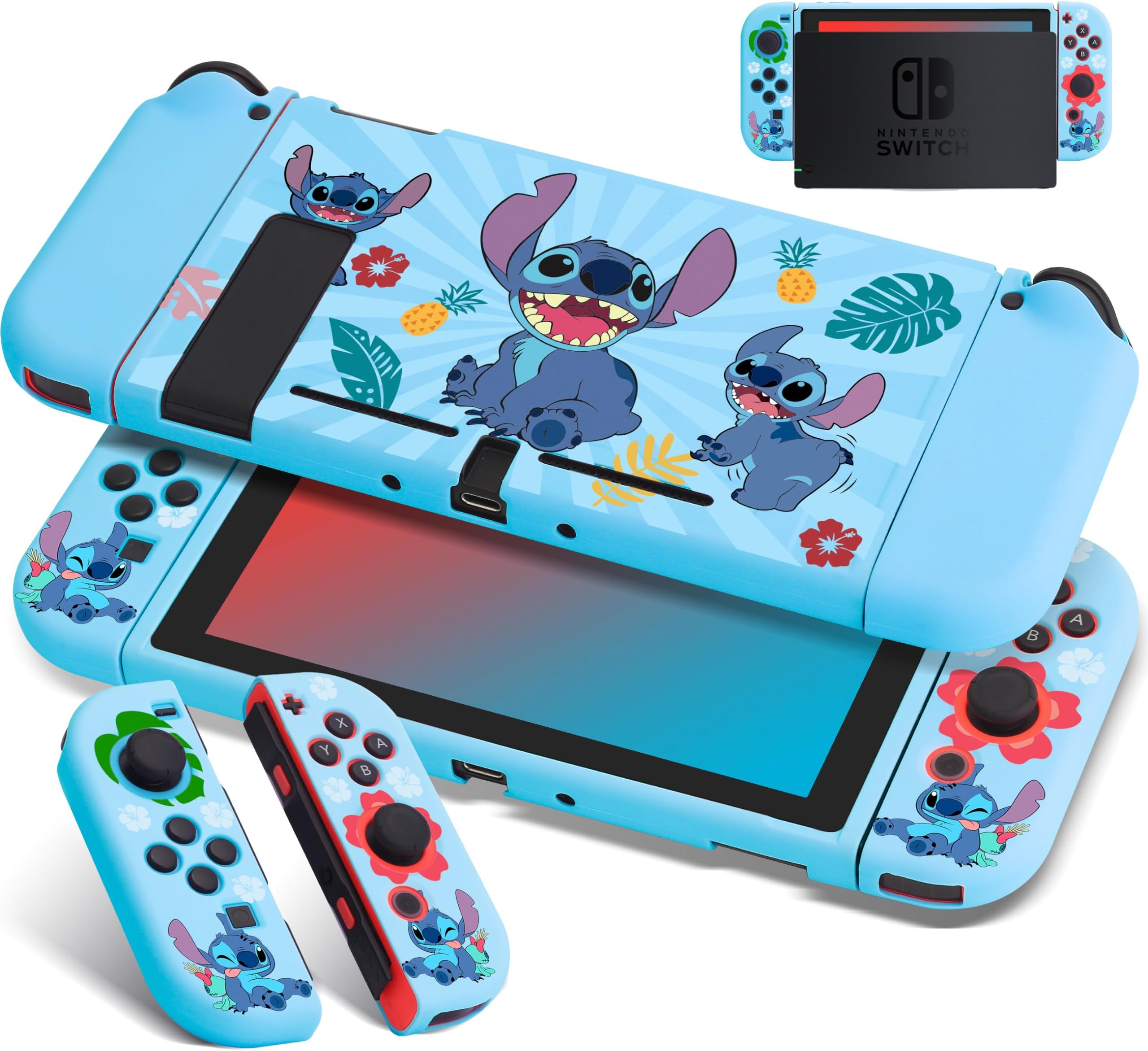 Amazon.com: Xcitifun Case Designed for Nintendo Switch for Girls Boys ...