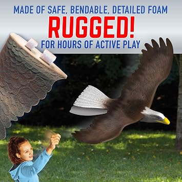 GEOGLIDE Freedom Eagle Glider with 33 inch Wingspan