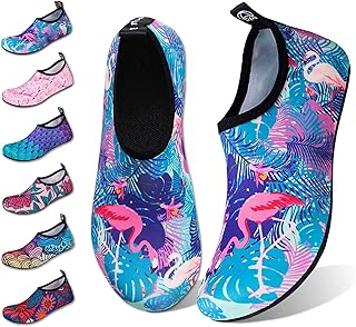 Barefoot Quick Dry Translucent Flamingo Leaves 39