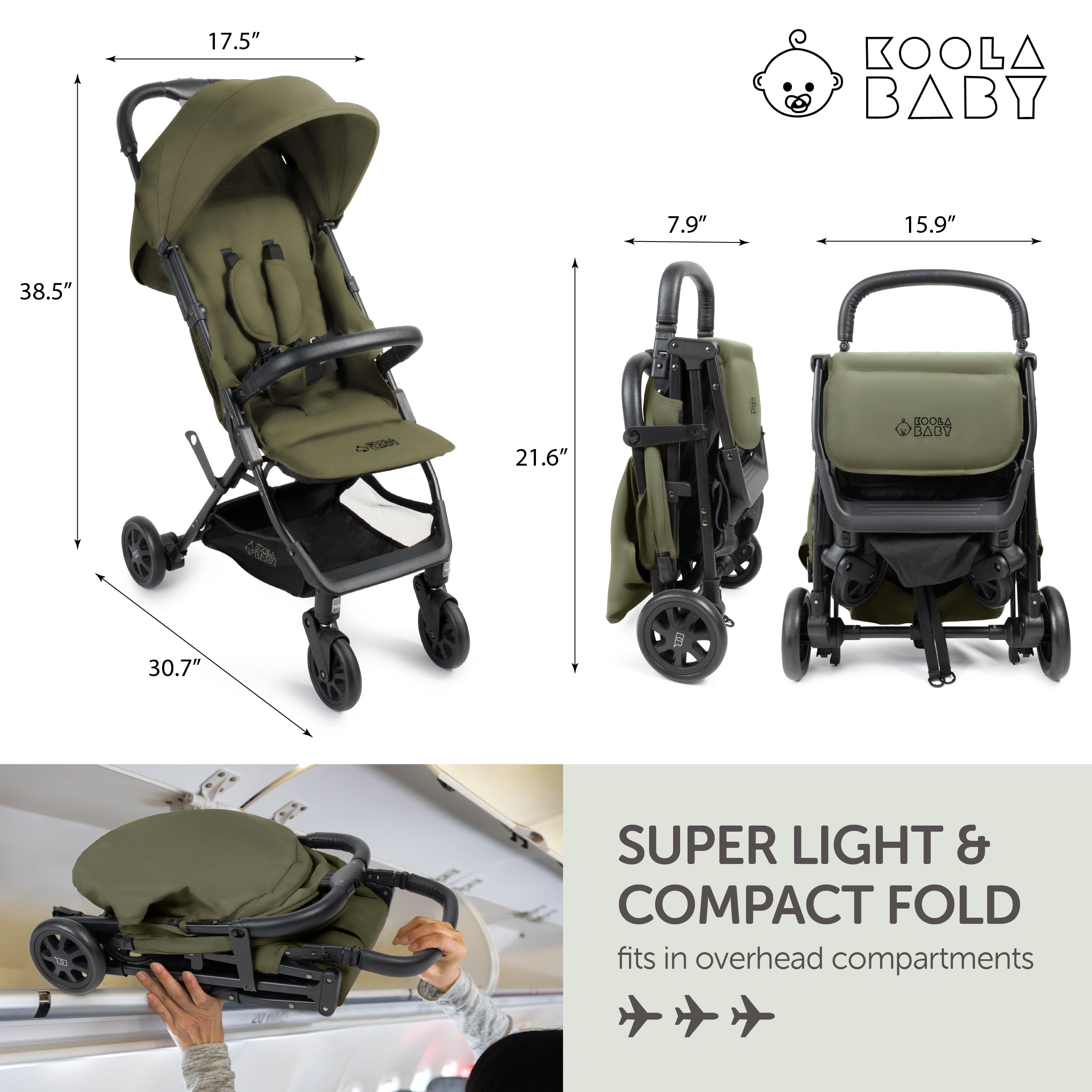 Amazon.com : Lightweight Travel Stroller for Baby & Toddlers