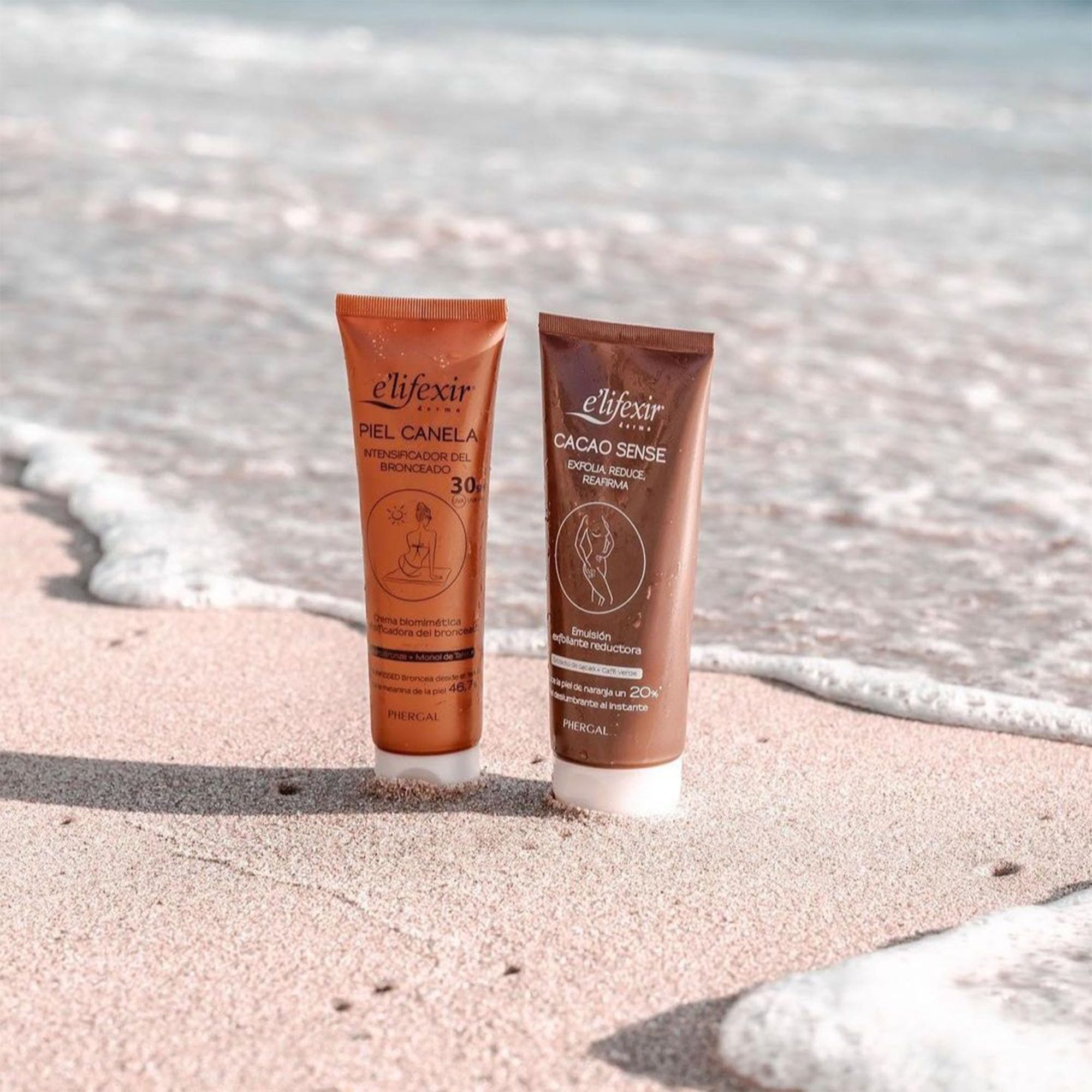 Elifexir Piel Canela SPF 30 Gel Bronceador Waterproof 150ml