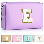 TOPEAST Gifts for Mom - Personalized Makeup Bag, Purple, Cosmetic Case