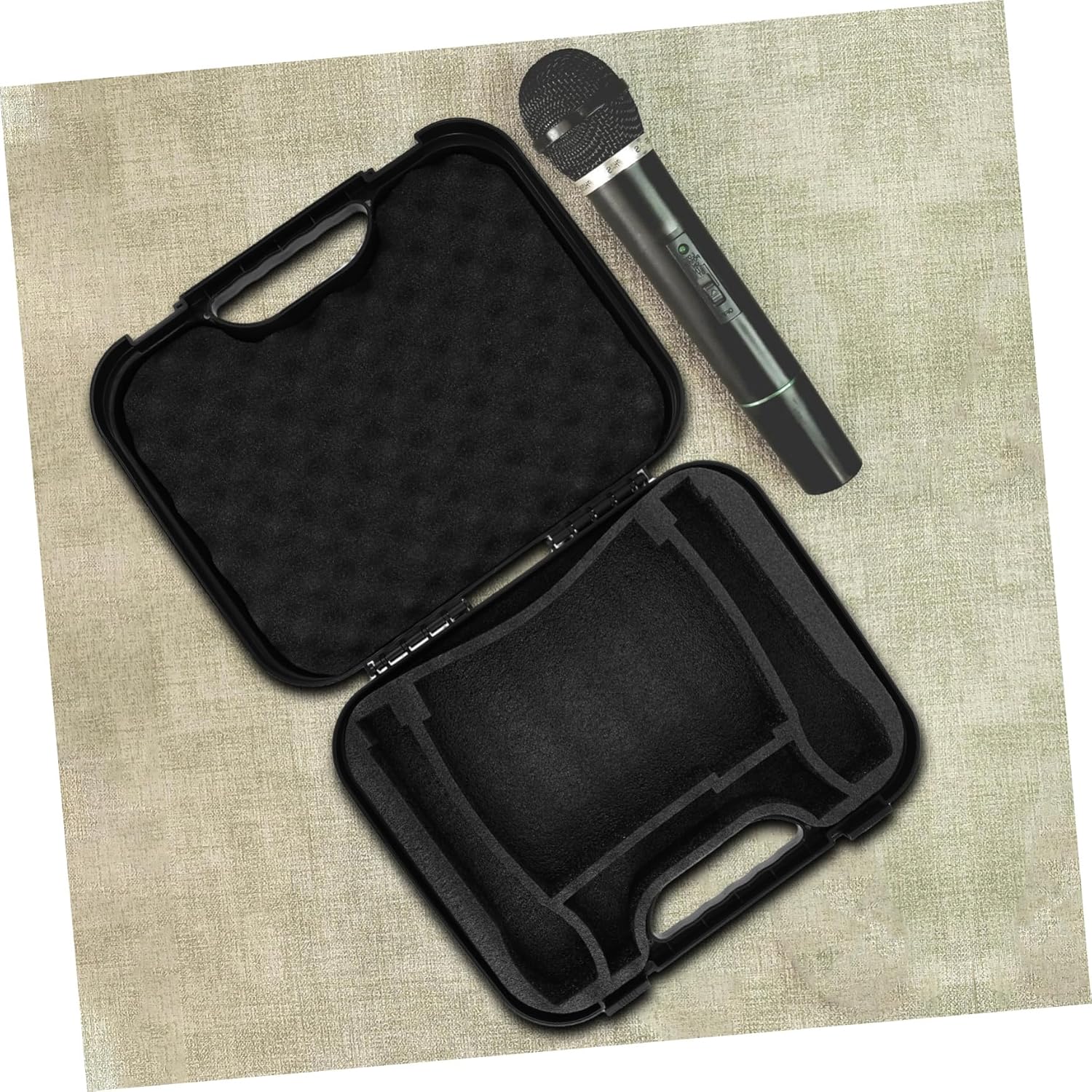 Condenser Mic Accessories Case Recording Studio Equipment Storage Compact Microphone Box Organized Compartment