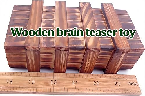 Miniatura 8 de MAGIKON Brain Teaser Cube Puzzle Toy (Cajón de rompecabezas secreto)