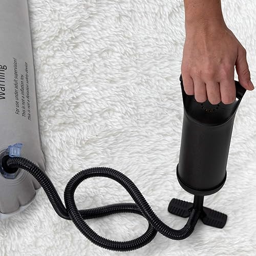 Miniatura 8 de HUGBINO Cama inflable de viaje para niños, colchón de aire para niños, cama inflable portátil para niños, ligera y resistente, camas y colchones