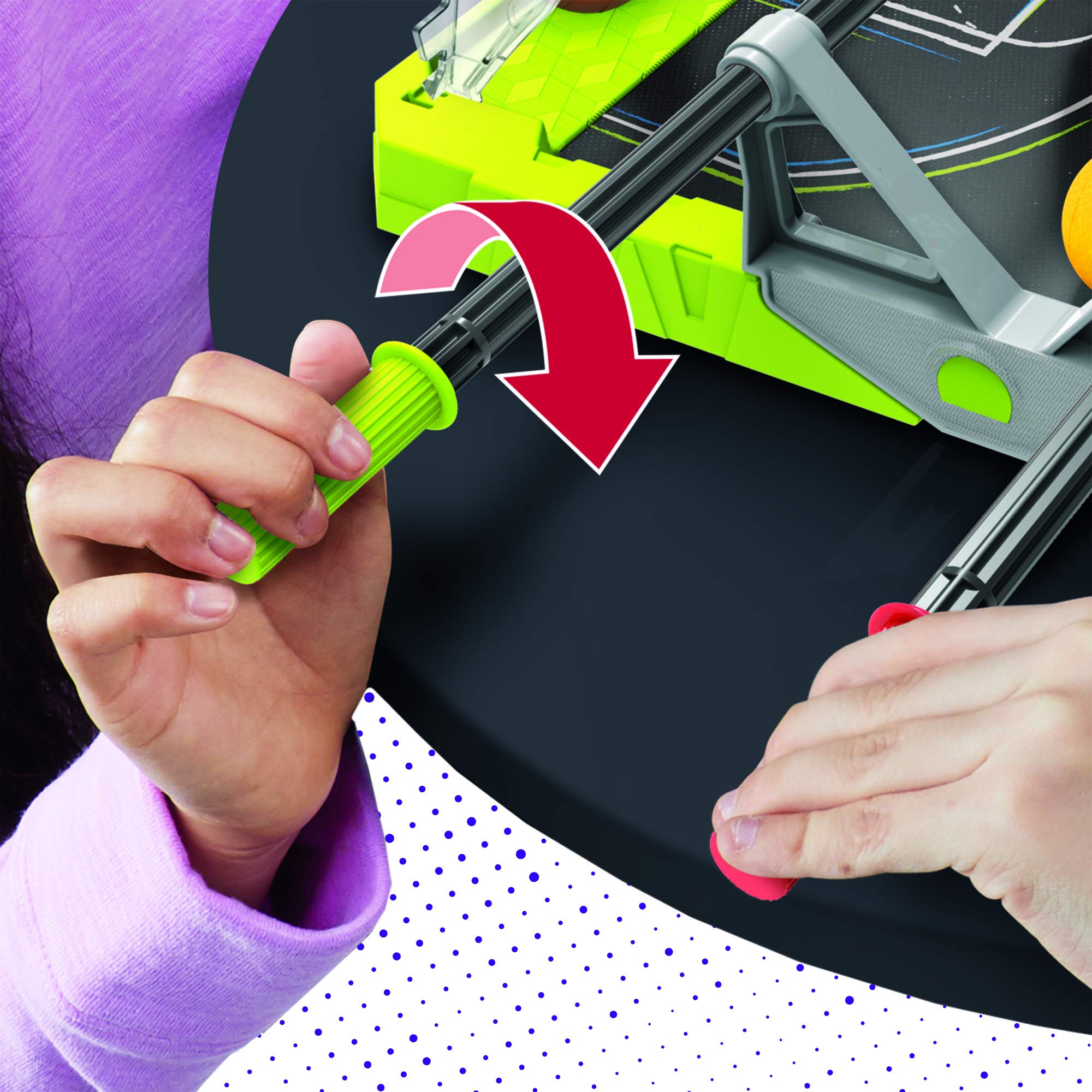 Hasbro Foosketball Game, The Foosball Plus Basketball Shoot and Score, gioco da tavolo non cercato per bambini dagli 8 anni in su, per 2 giocatori, versione inglese e francese