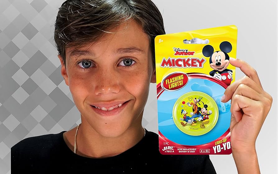 Amazon.com: JA-RU Disney Light Up YoYo Disney Mickey Mouse, Minnie