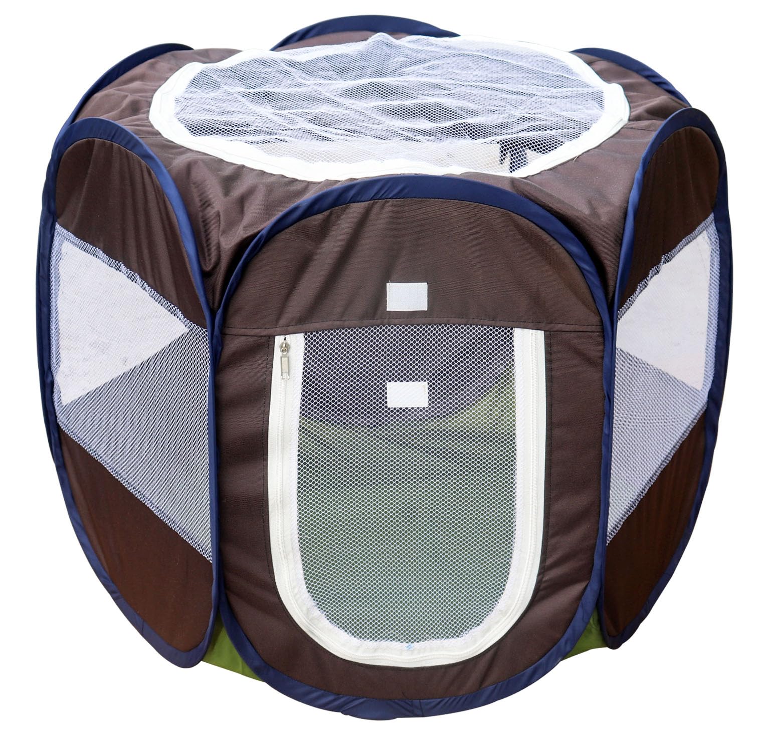 Homecute Foldable Pet Playpen with Mesh Window,pet cage for dogs and cats,Tent Kennel and Carrying Case with Removable Zippered & Rollable Mesh Door for Travel Camping,Indoor & Outdoor Use (Chocolate) (B0D9B4JMP9) Amazon Price History, Amazon Price Tracker