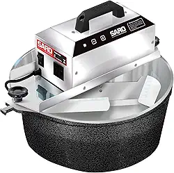 SARO Panela Mexedora de Salgados e Doces Automática Elétrica 10 Litros PA10 Bivolt (Preto)