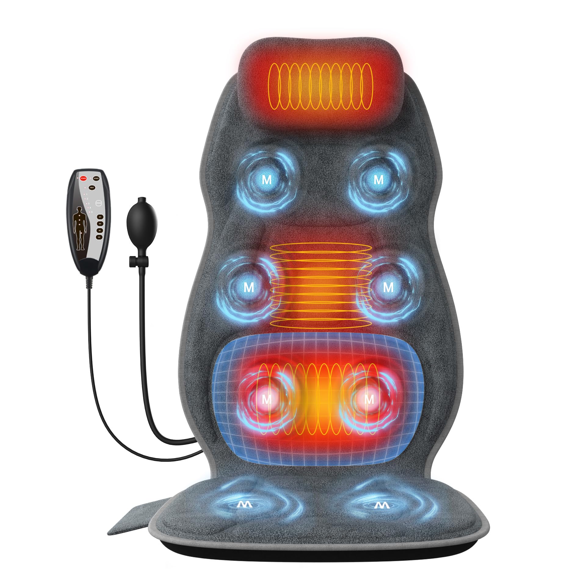 Comrelax Back Massager with Heat