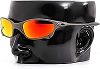 Vista 18 de IKON LENSES Lentes de repuesto polarizadas para gafas de sol Oakley X-Metal Juliet azul profundo espejo