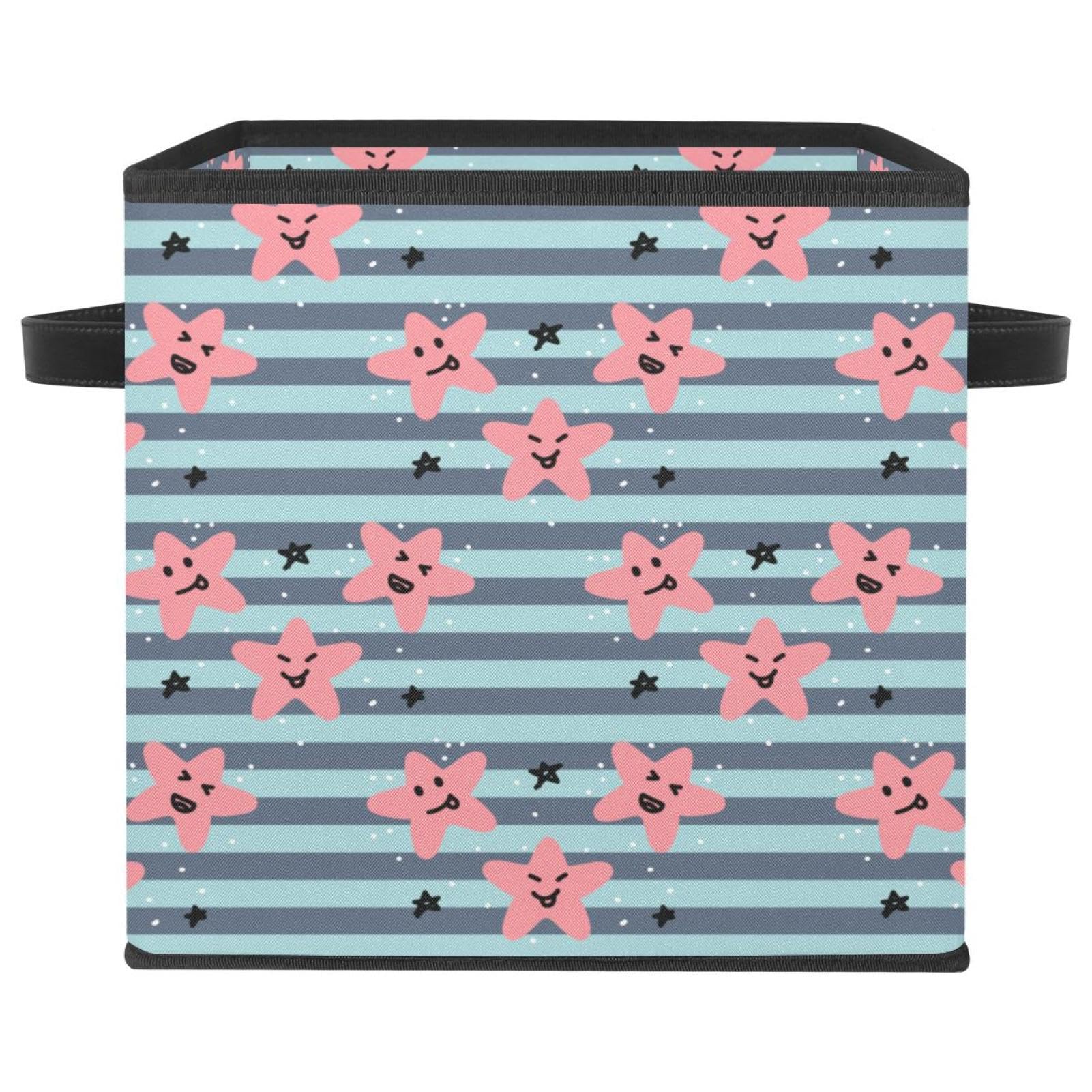 Boîte de rangement en tissu pliable contre le désordre des jouets et vêtements à la maison