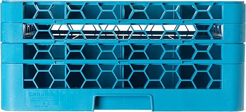 Miniatura 5 de Carlisle FoodService Products Opticlean - Estante de vidrio con 16 compartimentos con 3 extensores para cocinas y restaurantes, plástico, 19.875 x