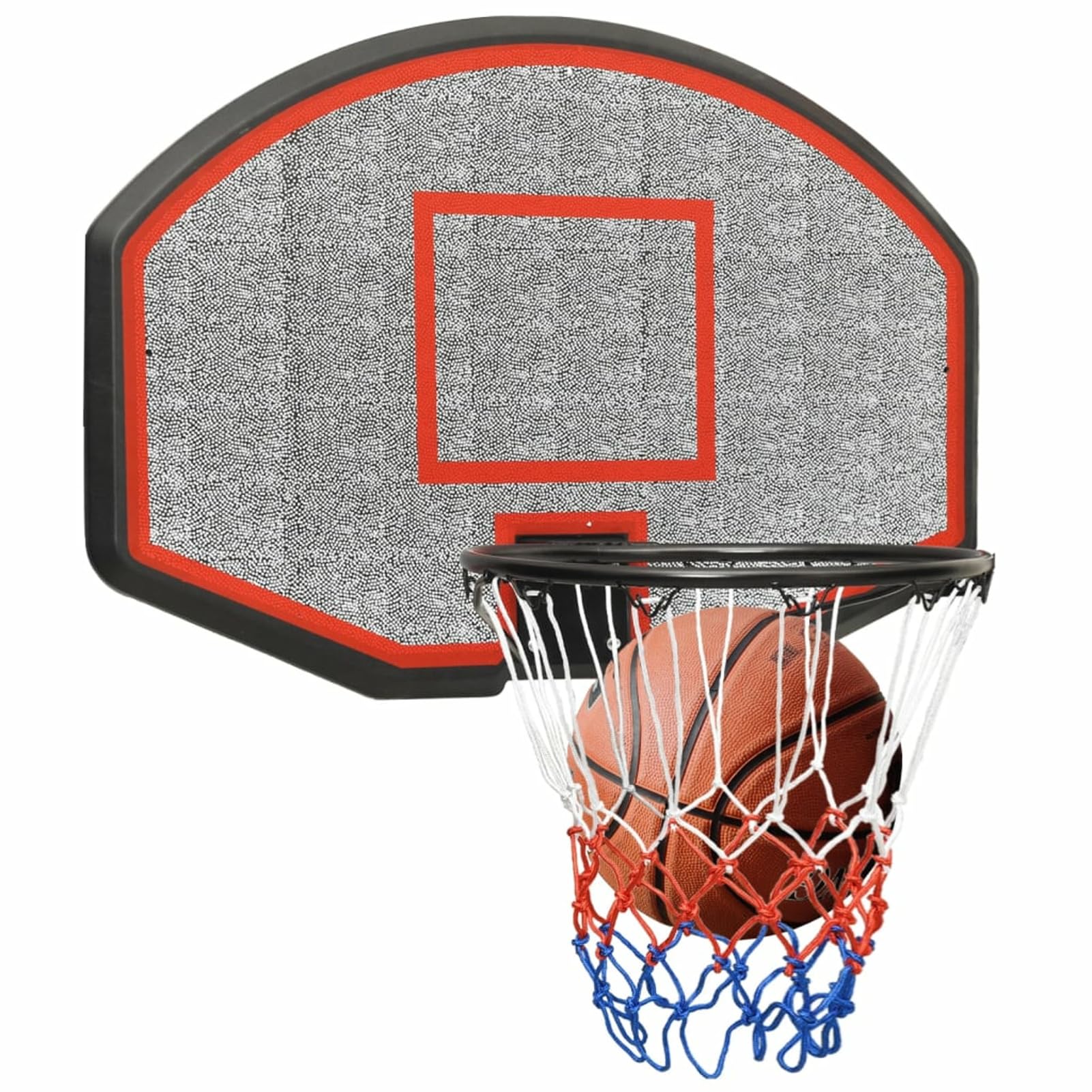 Tabellone da Pallacanestro Nero 71x45x2 cm Polietilene,Articoli Sportivi,Sport,Basket,Parti e Accessori canestro Basket,Tabelloni da basket-93667