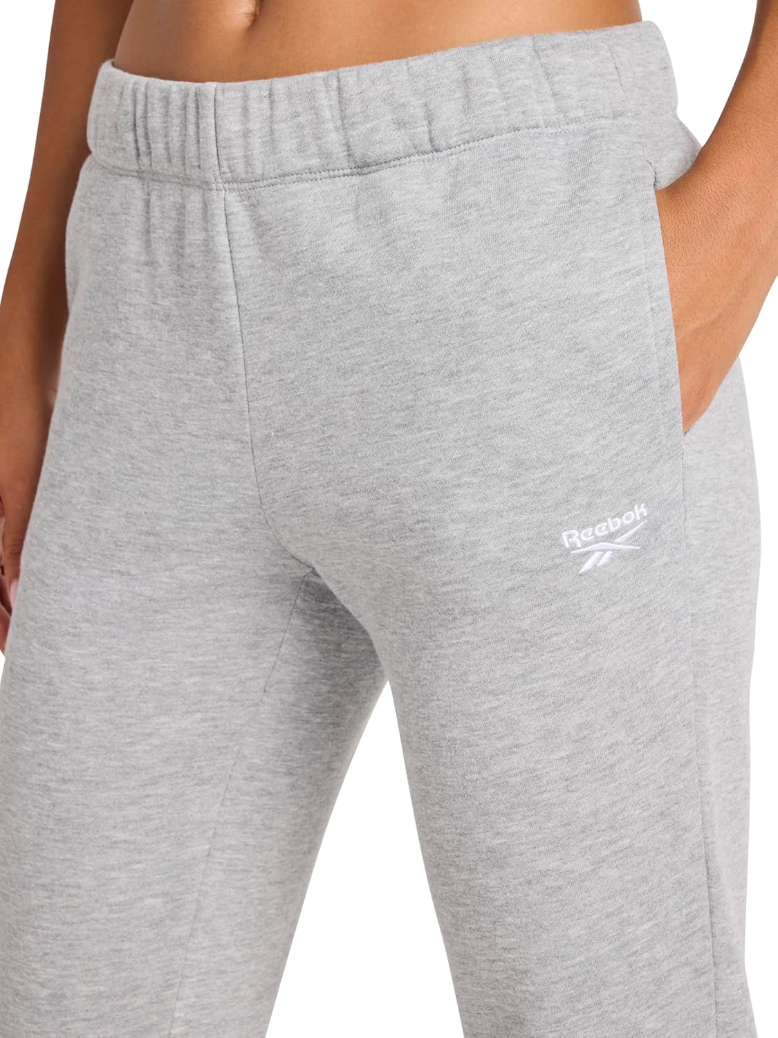 Reebok Womens Classic Cinch Pant, Standard Fit, Midweight Cotton-Poly Fabric - Image 4